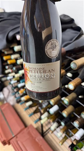 Bourgogne Bourgogne Côtes d'Auxerre Domaine Petitjean 2009