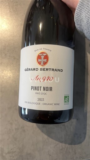 Languedoc og Roussillon Pays d'Oc Gérard Bertrand An 940 2023