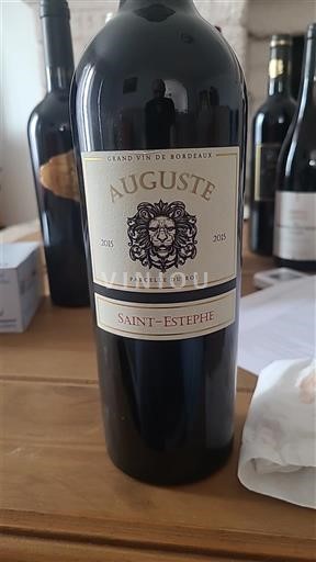 Bordeaux Saint-Estèphe Auguste Parcelle du Roi 2015