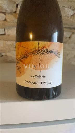 Savoie ja Bugey Domaine Ici Là Les Oubliés 2022