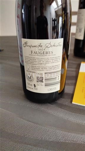 Languedoc Faugères Mas Olivier Parfum de schistes 2024
