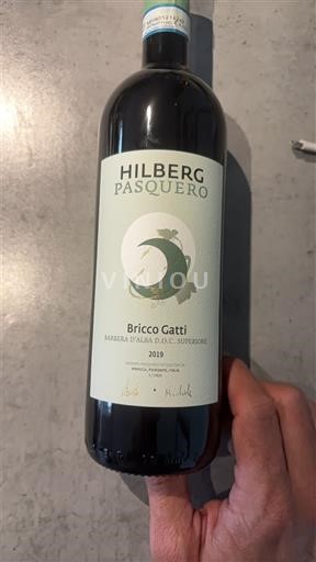 Piemont Barbera d'Alba Hilberg Pasquero Bricco Gatti 2019