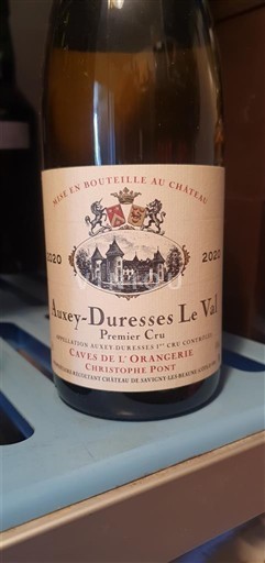 Borgoña Auxey-duresses Premier Cru Caves de l'Orangerie Christophe Pont Le Val 2020