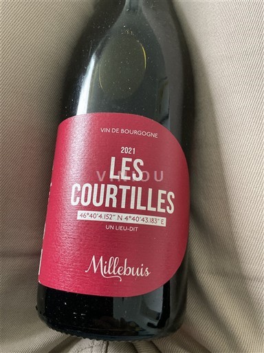 Burgundsko Millebuis Les Courtiles 2021