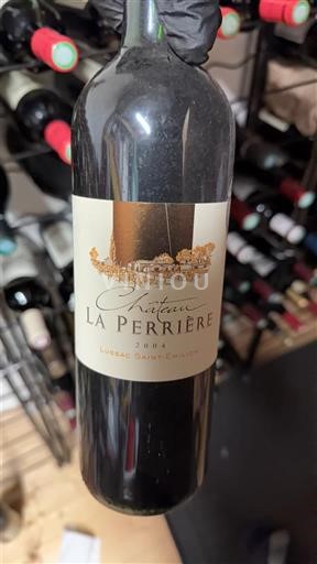 Bordeaux Lussac-saint-émilion Château La Perrière 2004