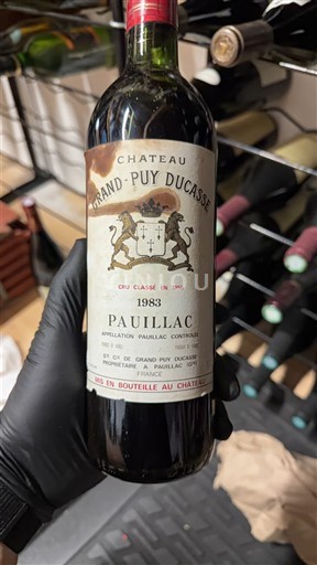 Bordeaux Pauillac Grand Cru Château Grand-Puy Ducasse 1983