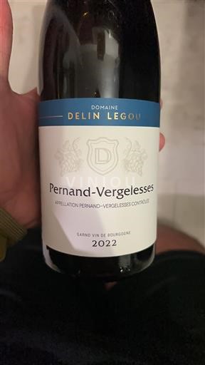Burgundi Pernand-vergelesses Delin Legou 2022