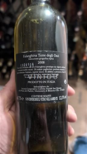 Campanie Không được chỉ định San Zenone 2008