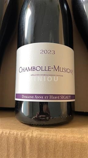 Bourgogne Chambolle-Musigny Domaine Anne et Hervé Sigaut 2023
