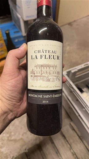 Bordeaux Montagne-saint-émilion Château La Fleur 2016