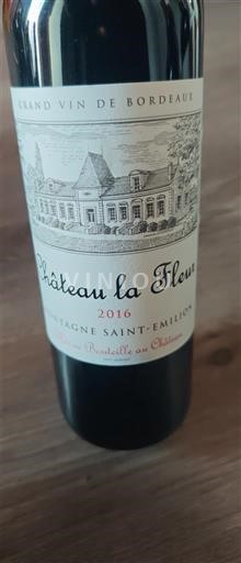 Bordeaux Montagne-saint-émilion Château La Fleur 2016