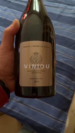 Burgundy Volnay Premier Cru Famille Carabello-Baum 2014