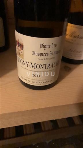 Borgoña Puligny-Montrachet Château Marsannay de Maizières 2011