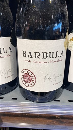 Languedoc og Roussillon Pays d'Oc Barbula Ikke årgangsbestemt