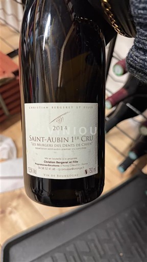 Bourgogne Không được chỉ định Premier Cru Christian Bergeret et Fille Les Murgers des Dents de Chien 2014