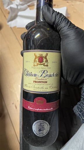 Sudoeste Fronton Château Baudare Tradition 2011