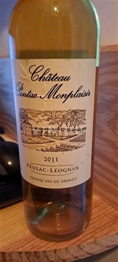 Bordeaux Pessac-Léognan Château Pontac Monplaisir 2011
