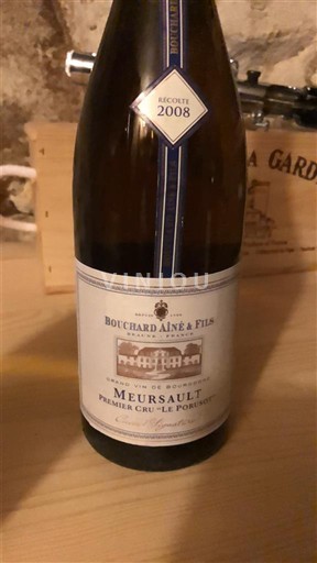 Borgoña Meursault Premier Cru Bouchard Aîné & Fils Premier Cru Le Porusot 2008