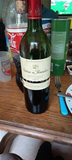 Bordeaux Bordeaux Supérieur Château Parenchère 1999