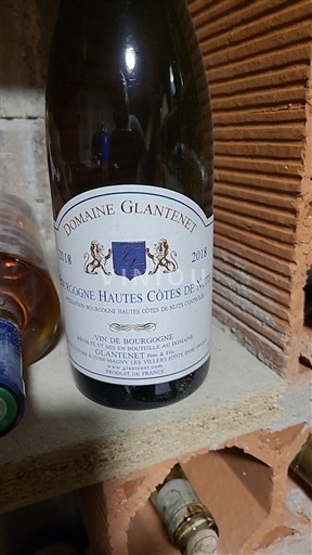 Borgogna Hautes Côtes de Nuits Domaine Glantenet 2018