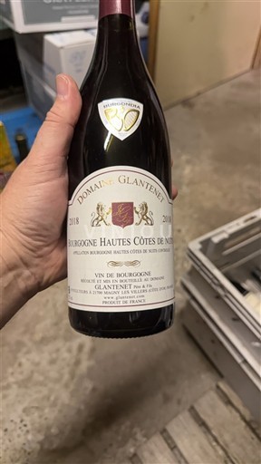 Burgundy Hautes Côtes de Nuits Domaine Glantenet 2018