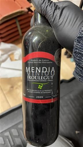 Jihozápad Irouléguy Domaine Etienne Brana Mendia 2009