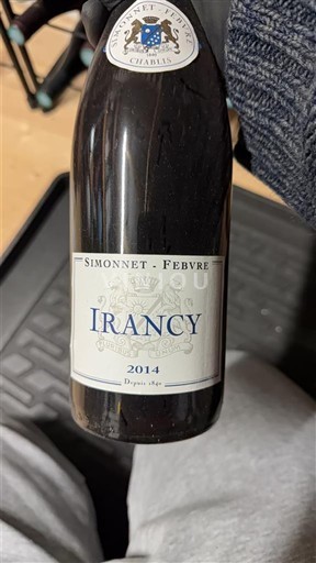 Bourgogne Irancy Simonnet-Febvre 2014