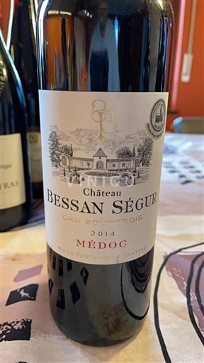 Bordeaux Médoc Château Bessan Ségur 2014