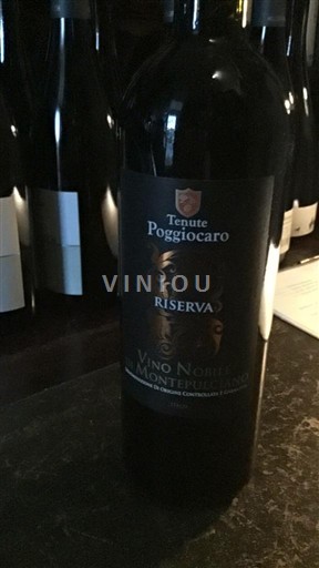 Toscana Vino Nobile di Montepulciano Tenute Poggiocaro Riserva 2013