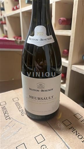 Bourgogne Meursault Nuiton-Beaunoy 2022