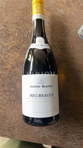 Burgundi Meursault Nuiton-Beaunoy 2022
