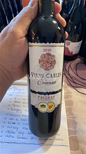 Katalonien Priorat Vinya Carles Crianza 2010