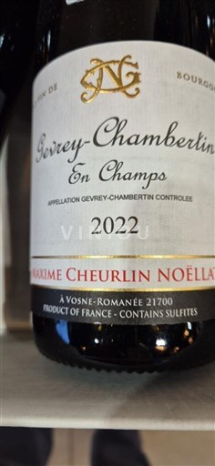 Bourgondië Gevrey-Chambertin Maxime Cheurlin Noëllat En Champs 2022