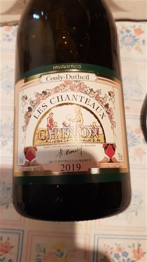Loiredalen Chinon Couly-Dutheil Les Chanteaux 2019