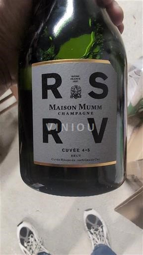 Champagne Sâm-panh Maison Mumm RSRV 4.5 2013