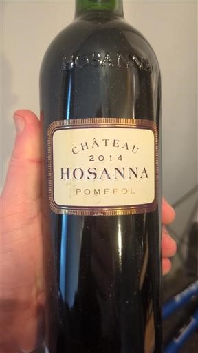 Bordeaux Pomerol Château Hosanna 2014