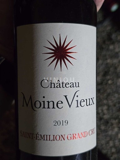 Bordeaux Saint-Émilion Grand Cru Grand Cru Château Moine Vieux 2019