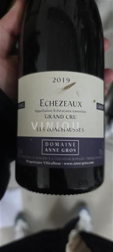 Burgundsko Échézeaux Grand Cru Domaine Anne Gros Les Loachausses 2019