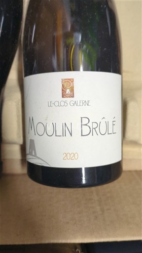 Loiredalen Savennières Le Clos Galerne Moulin Brûlé 2020