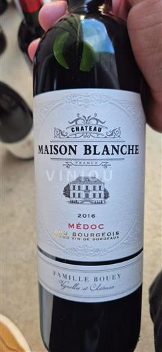 Bordeaux Médoc Château Maison Blanche 2016