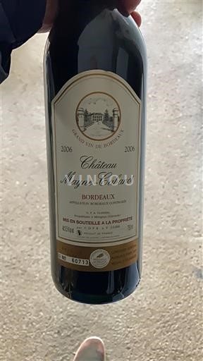 Bordeaux Château Mayne-Cabanot 2006