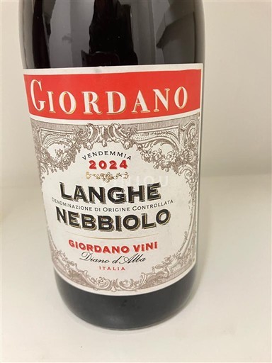 Piedmont Wines Unspecified Giordano 2024