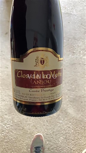 Vale do Loire Anjou Clos de la Motte Prestige Não Sazonado