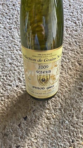Alsace Sélection de Grains Nobles Scherb Pinot Gris 2009