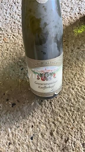 Alsace Không được chỉ định Grand Cru Kaefferkopf 2005