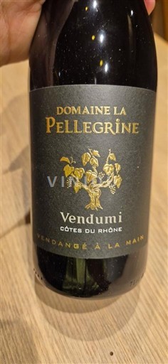 Rona dolina Côtes-du-Rhône Domaine La Pellegrine Vendumi 2022