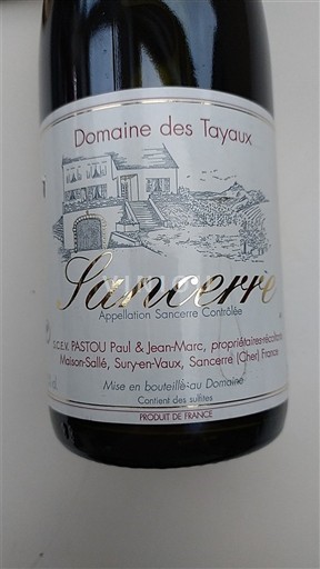 Loire Valley Sancerre Domaine Des Tayaux 2005