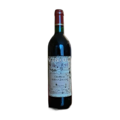 Bordeaux Listrac-Médoc Château Bibian Tigana Jean Tigana CRU BOURGEOIS 1986