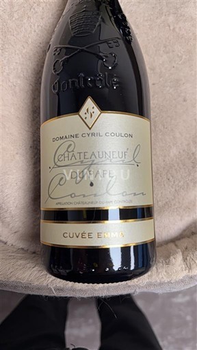 Rhônevallei Châteauneuf-du-Pape Domaine Cyril Coulon Emma 2019