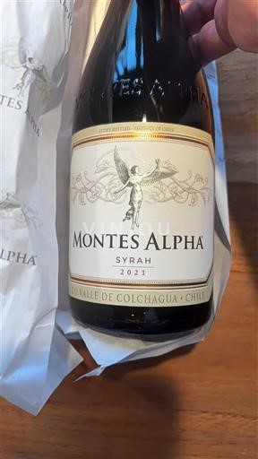 Rapel-Tal Colchagua-Tal Montes Alpha Syrah 2021